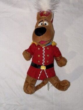 Scooby Doo Christmas Nutcracker Plush 1998 Warner Bros Studio Store